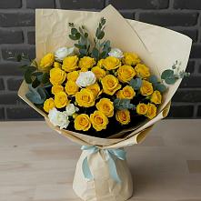 Букет цветов из:  Розы в Сторожевой