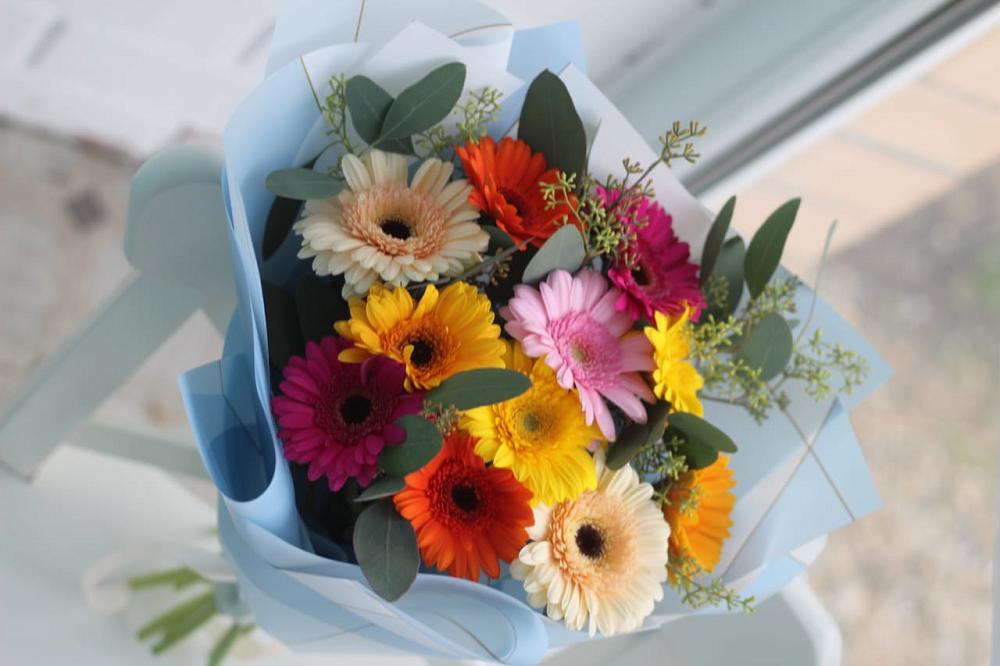 Букет цветов из: Герберы в Сторожевой