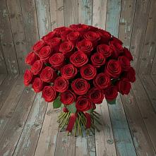 Букет 55 Красных роз Фридом #REPLACE_PRED# Сторожевой
