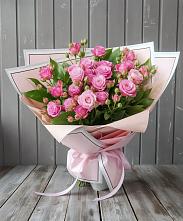 Букет Розовый кустик #REPLACE_PRED# Сторожевой