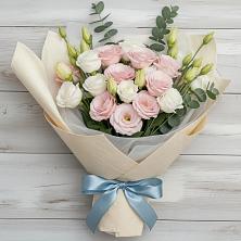 Букет цветов из:  Лизиантусы в Сторожевой