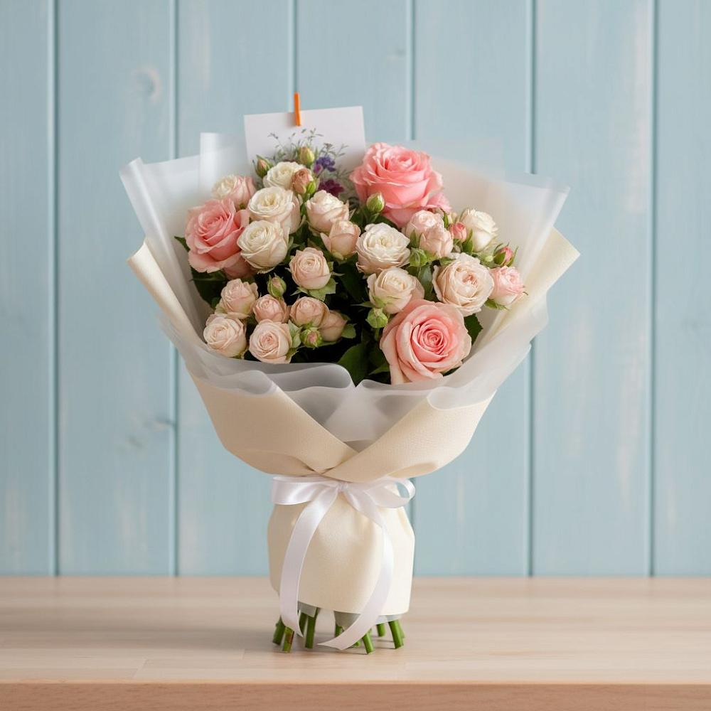 Букет цветов из: Розы в Сторожевой