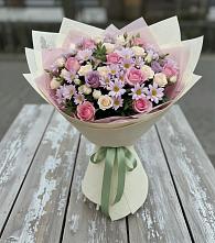 Букет цветов из:  Розы и Хризантемы #REPLACE_PRED# Сторожевой