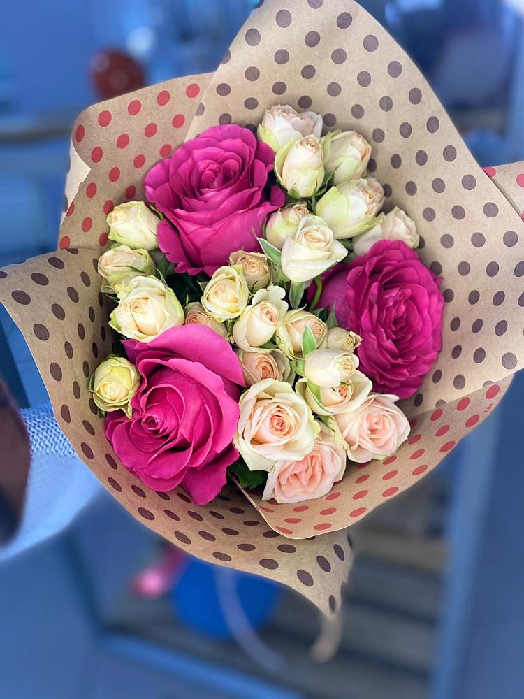 Букет цветов из: Розы в Сторожевой