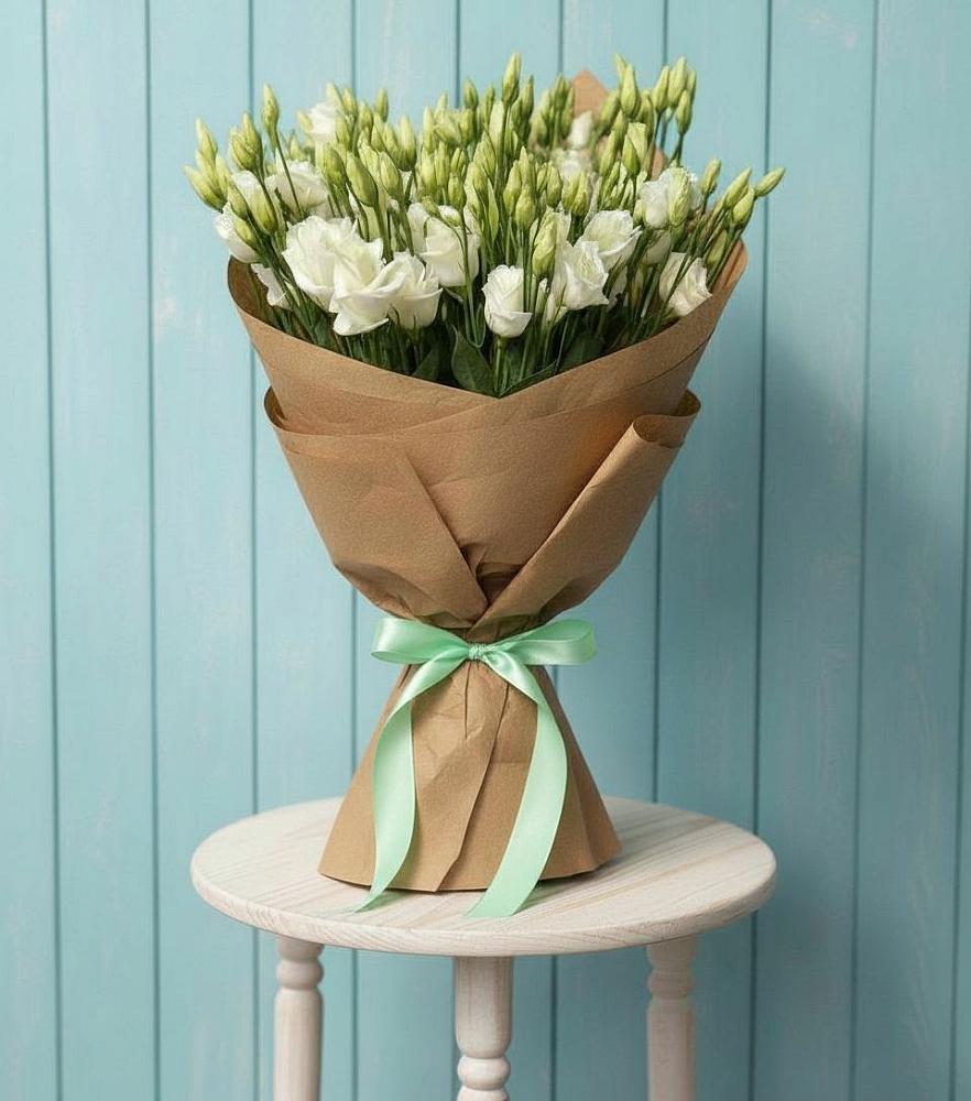 Букет цветов из: Лизиантусы в Сторожевой