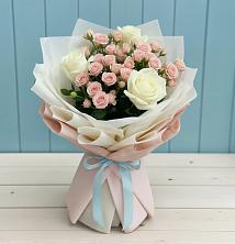 Букет цветов из:  Розы в Сторожевой