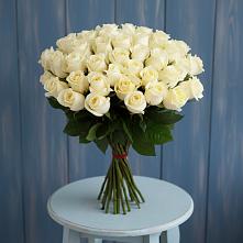 Букет 51 Белая роза Эдлесс Лав #REPLACE_PRED# Сторожевой