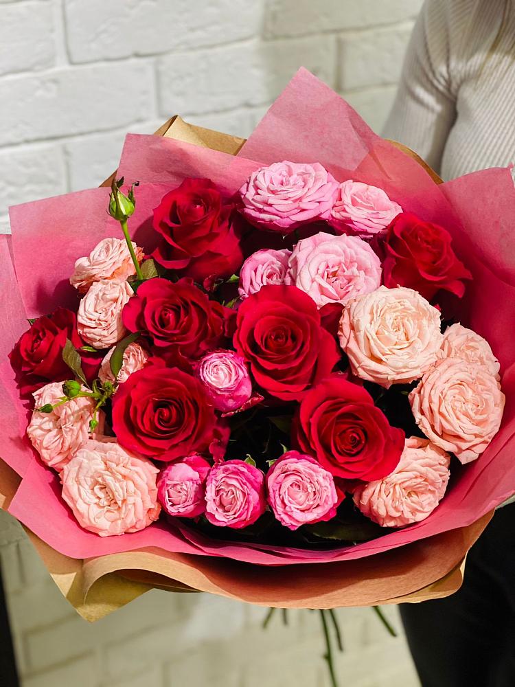 Букет цветов из: Розы в Сторожевой