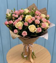 Букет цветов из:  Розы в Сторожевой
