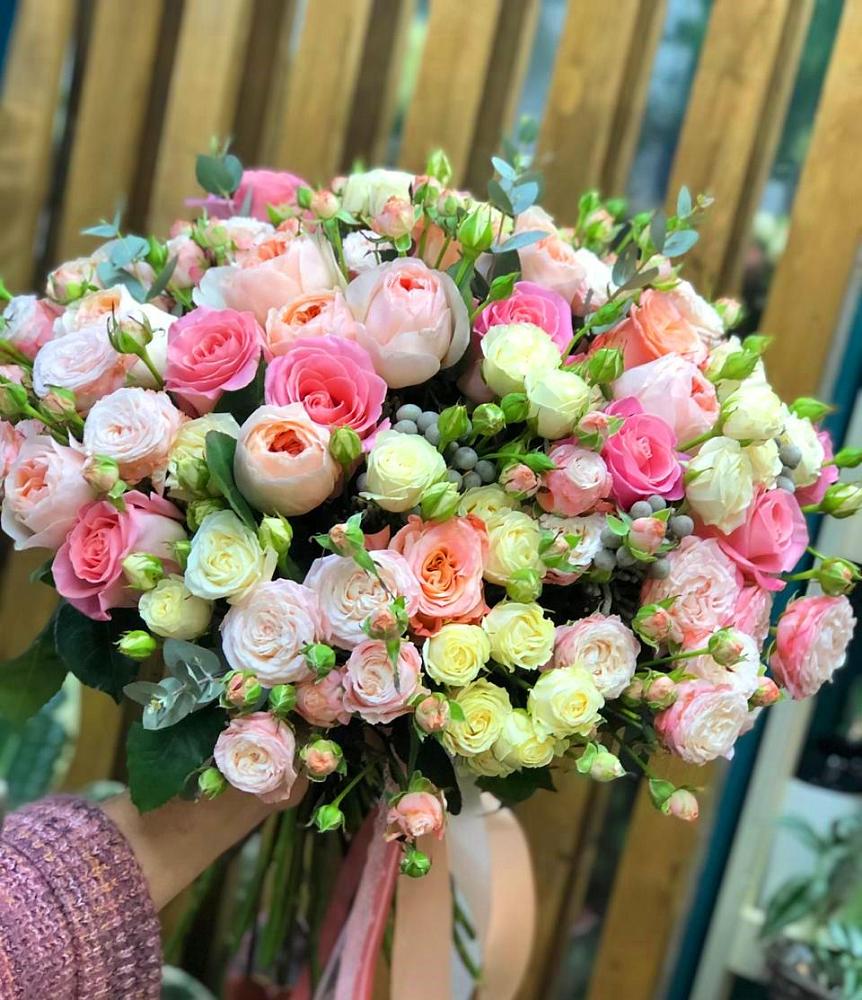 Букет цветов из: Розы в Сторожевой