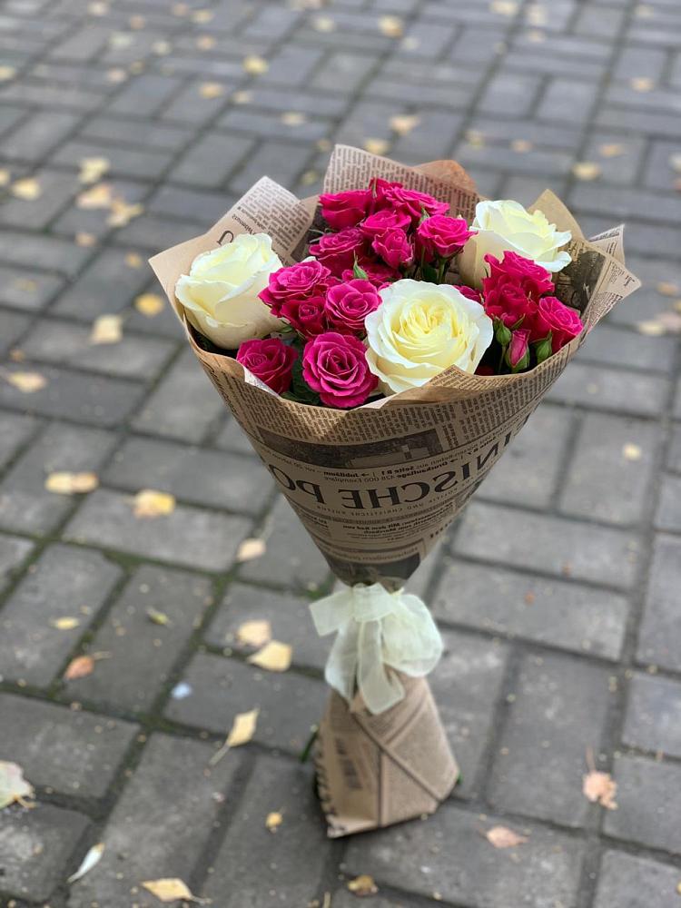 Букет цветов из: Розы в Сторожевой